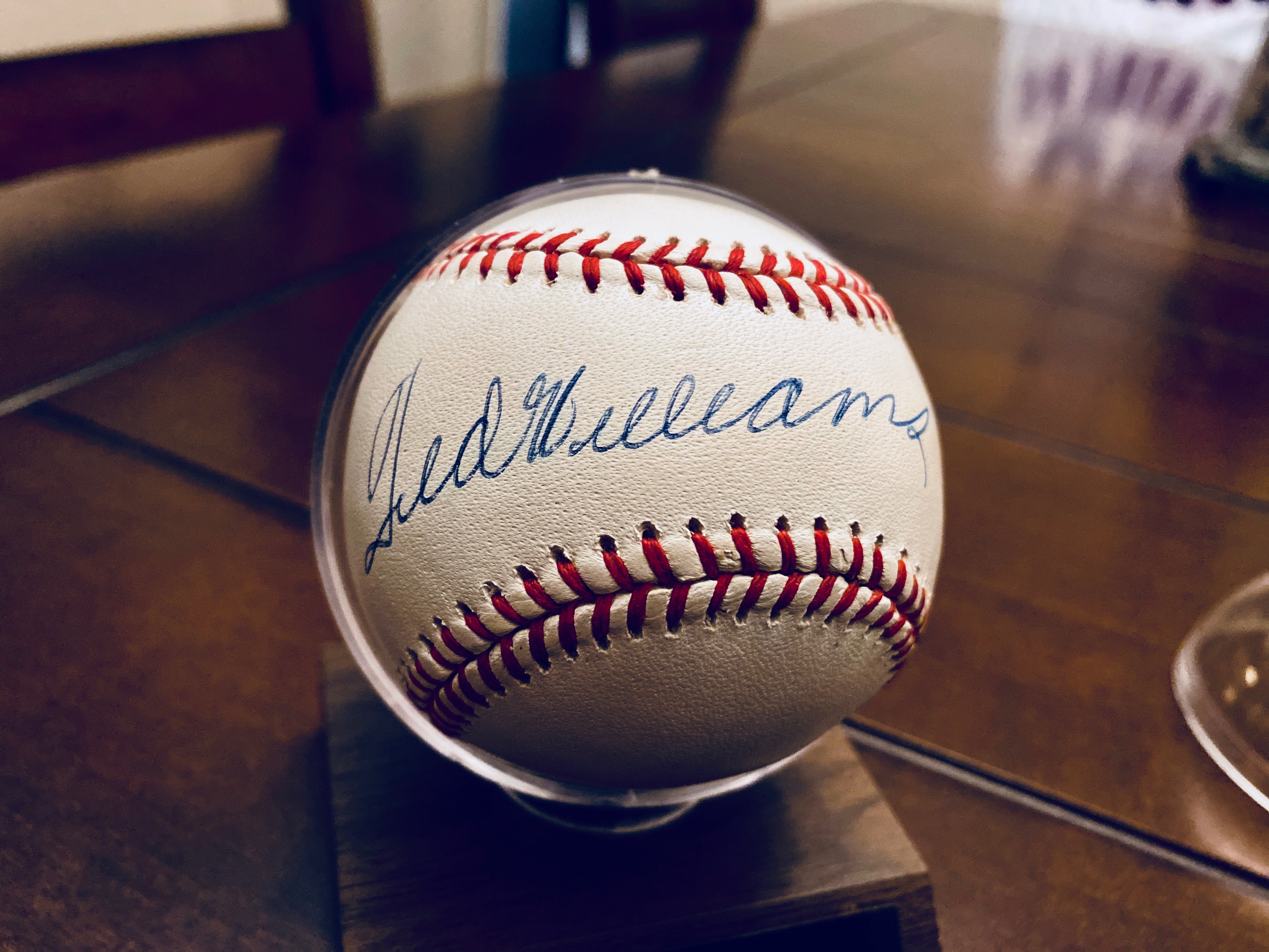 Ted Williams Autographed Baseball JSA