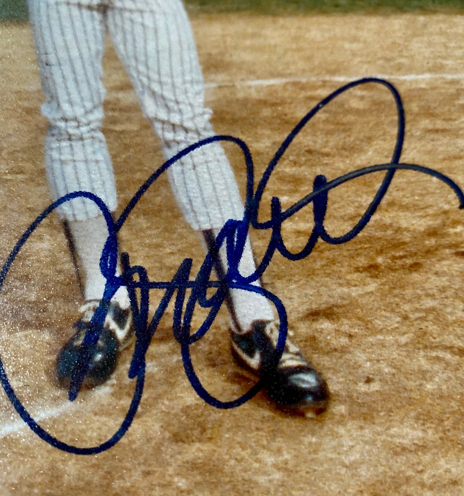Ryne Sandberg 1988 Chicago Cubs Signed Photograph