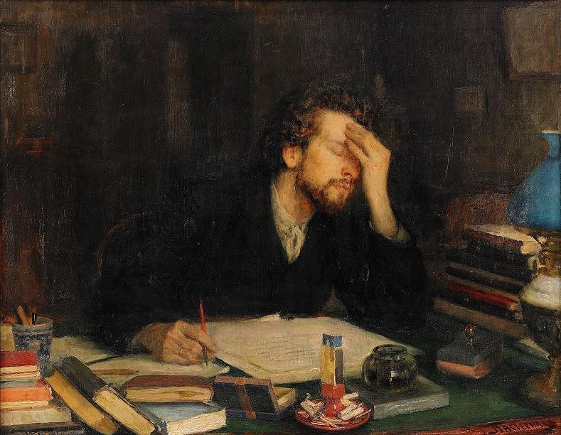 The Passion of Creation (1892) - Leonid Osipovich Pasternak